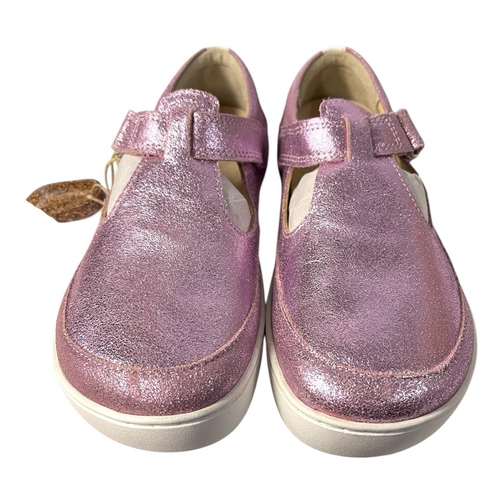 Birkenstock Abilen Mary Jane Metallic Rose EU 35 Kids 4 NIB